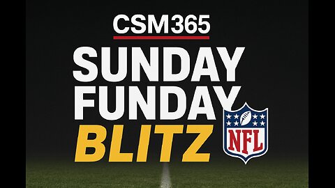 CSM365 NFL Sunday Funday Blitz Week 5 Chargers vs Commanders