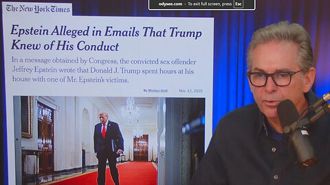 Emails avow Trump knew of Epstein conduct▮The Jimmy Dore Show