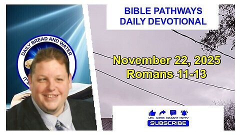 Bible Pathways Daily Devotional Nov 22, 2025