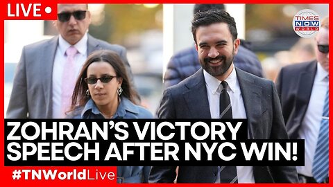Zohran Mamdani Victory Speech LIVE: Democrats Win New York | Mamdani Is New York's New Mayor
