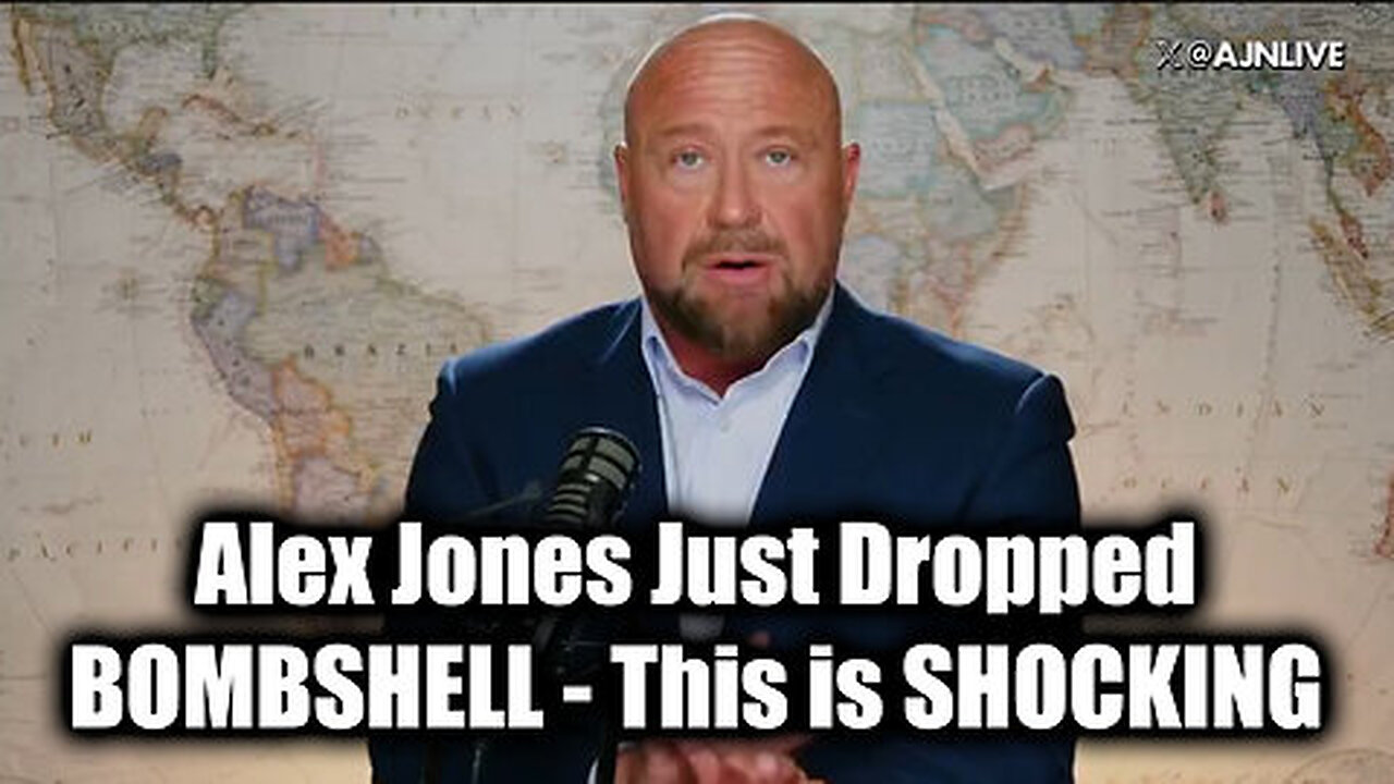 Alex Jones Just Dropped BOMBSHELL - This is SHOCKING