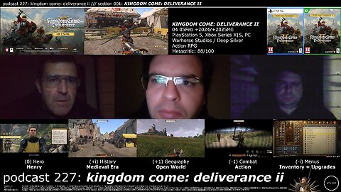 +2024/+2025 002/004 006/013 006/007 podcast 227: kingdom come deliverance ii