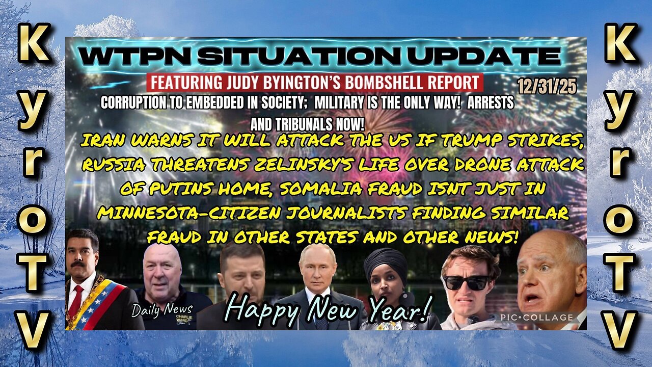 Situation Update - December 31, 2025 (edited version) (Swedish subtitles)