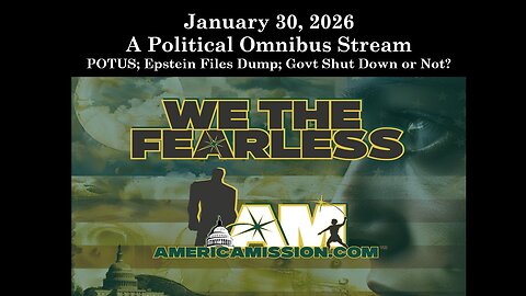 Friday Omnibus Stream: Pres Trump EOs & Policy Mtg, Senate's Govt Shutdown, Epstein Files Dump