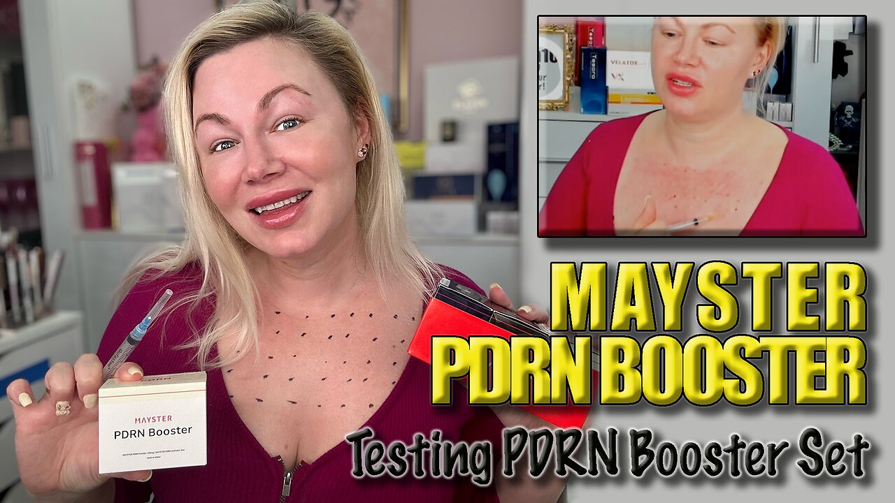 Testing Mayster PDRN Booster, Chest Meso therapy, Maypharm.net and code Jessica10 saves you money