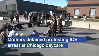 Wild moment defiant suburban moms use their 'Privilege As White Women' to take on ICE & it doesn’t end well in Chicago ~ by Daily Mail