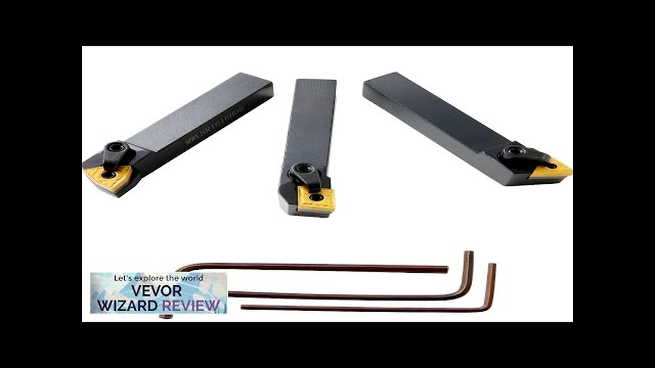 VEVOR 3 Pieces Indexable Lathe Turning Tool Holder 5/8 in CNC Heavy-Duty Review