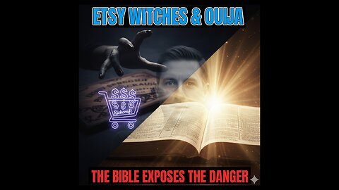 Etsy Witches EXPOSED: Charlie Kirk, Ouija, and The 5 Biblical Verses You MUST Hear
