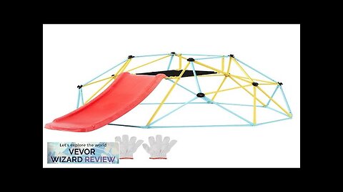 VEVOR Climbing Dome for Kids 3 to 9 Years Old 8FT Geometric Review