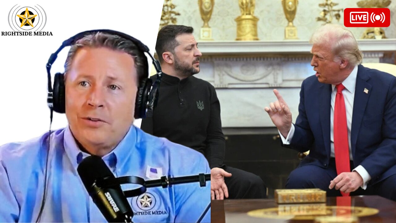 Zelenskyy and Trump Go At It!!! - Rightside Radio Broadcast - 2-28-25