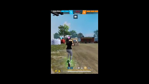 1 vs 4 Clutch Only Headshot FreeFire Gameplay