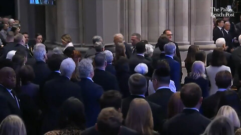 ICYMI: Trump And Obama Rear Exit From Cathedral Together As Everyone Else Is Escorted Out In Front