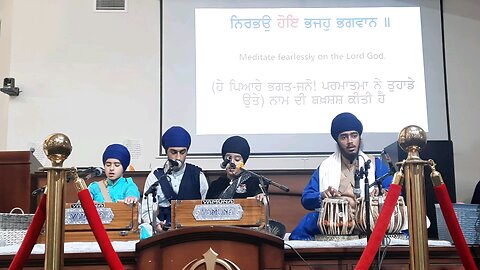 ਥਿਰੁ ਘਰਿ ਬੈਸਹੁ ਹਰਿਜਨ ਪਿਆਰੇ thir ghar baisoh harjan piare