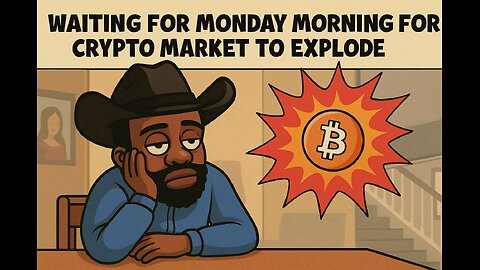 💣 Waiting for Monday Like… Is Crypto About to EXPLODE?! 🚀💰 #Crypto #Bitcoin