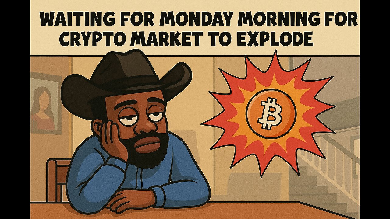 💣 Waiting for Monday Like… Is Crypto About to EXPLODE?! 🚀💰 #Crypto #Bitcoin