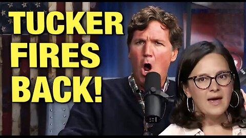 Tucker Responds To CBS’ Bari Weiss Calling Him “Anti-American!”!