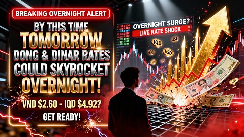 By This Time Tomorrow🏦Dong & Dinar Rates Could Skyrocket Overnight! VND$2.60 & IQD $4.92 Get Ready!