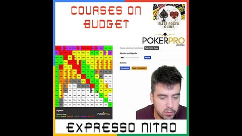 PokerPRO Masterclass Expresso Nitro