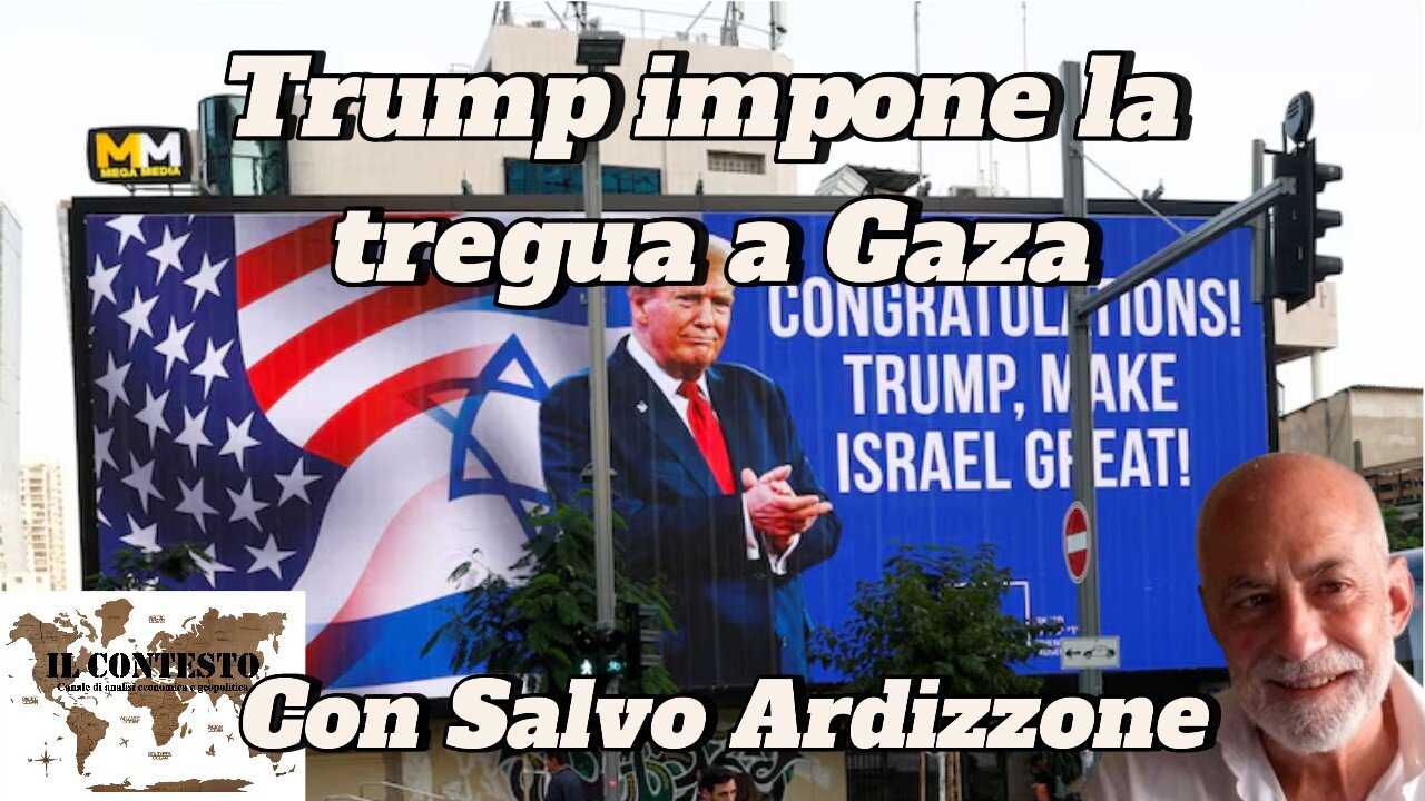 Trump impone la tregua a Gaza | Salvo Ardizzone