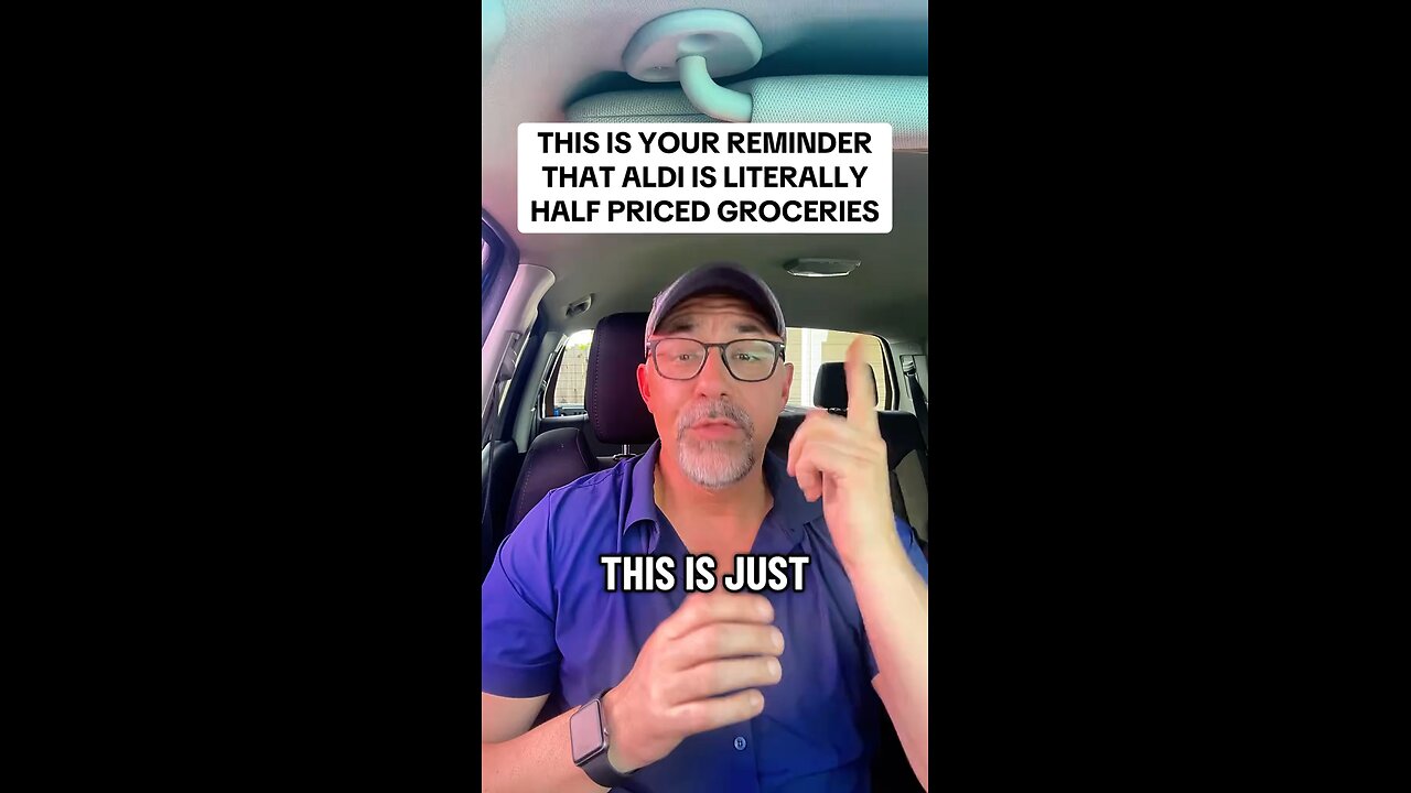 ALDI IS HALF PRICED GROCERIES