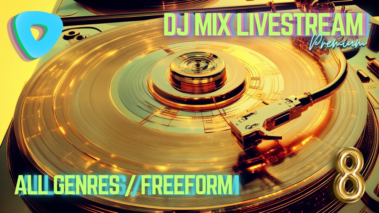 [Premium] DJ Mix Livestream - All Genres / Freeform Waves #8 1PM PST / 4PM EST
