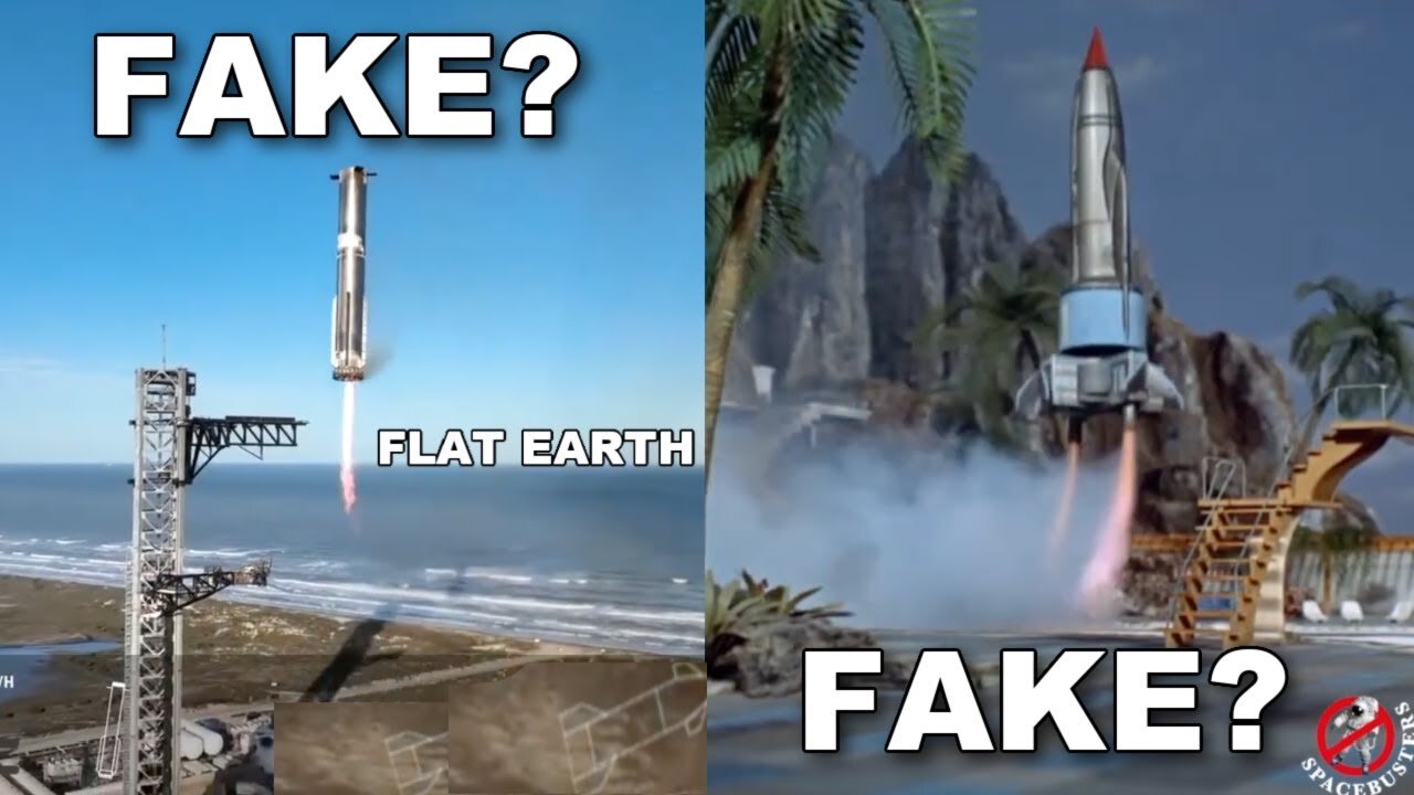 [Mar 26, 2025] More tomfoolery on the ISS - FLAT EARTH [Spacebusters]