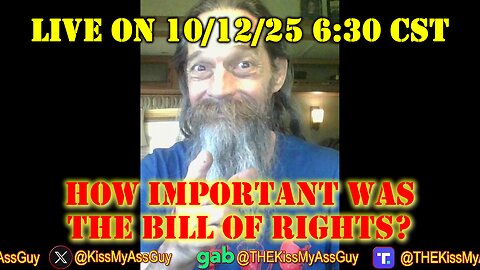 NO BILL OF RIGHTS - NO CONSTITUTION - THEY ARE ONE AND THE SAME