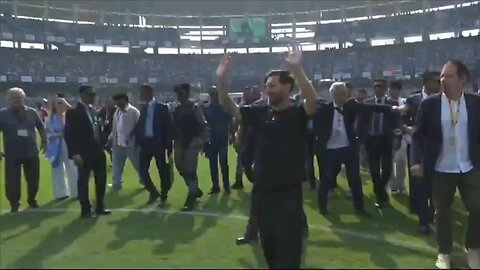 Indian football fans caused mayhem at a stadium in Kolkata