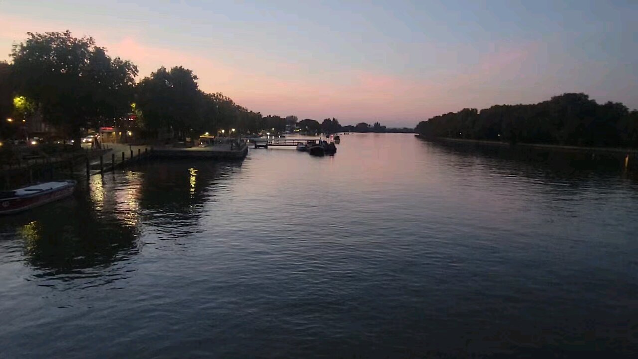 Sunset in Putney, London