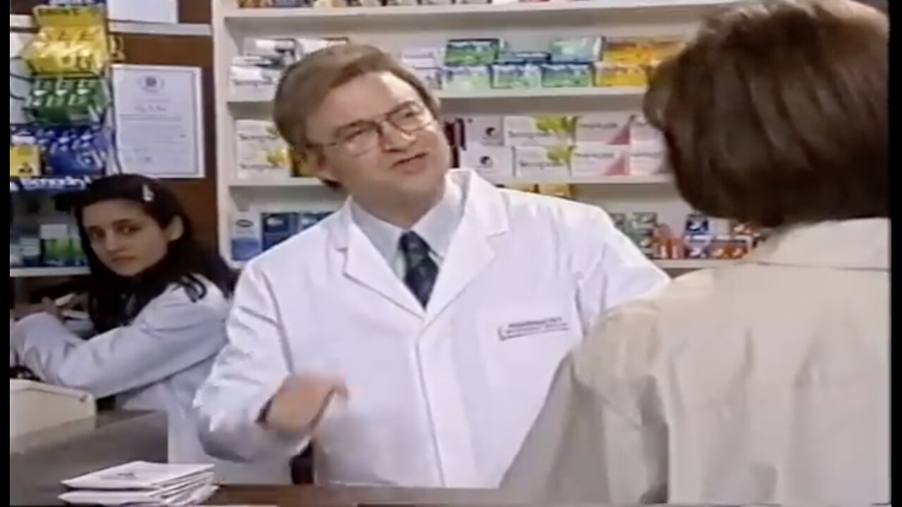 Harry Enfield 'Rude Pharmacist' Sketch Comedy
