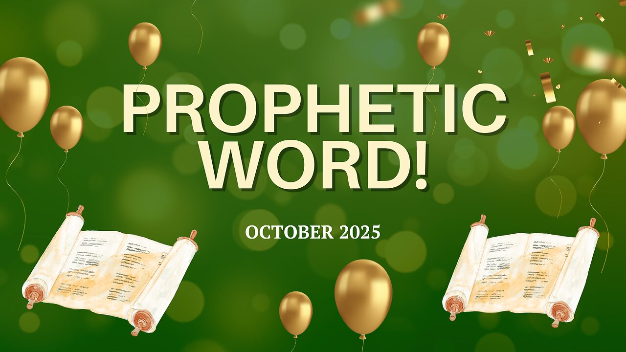 🙏 How to Walk in the Freedom Jesus Gave You/ Prophetic Word for October /Give Hope and Love