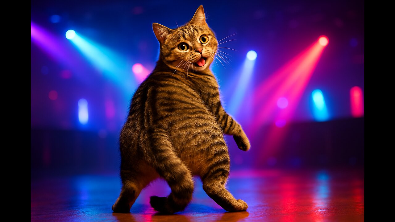 "Cat Twerking Like a Pro ๐๐ฅ You Wonโt Believe This!"