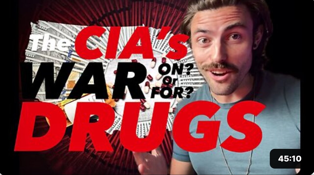 Ian Carroll ~ THE CIA'S REAL WAR ON DRUGS- The history of the countless allegations of government drug smuggling