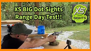 XS Big Dot for Revolvers! Range Time With These Adjustable Rear Sights On The S&W .44 Combat Magnum