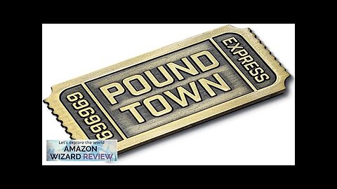 Milspin Pound Town Metal Ticket Novelty Challenge Coin (1 Piece) Review