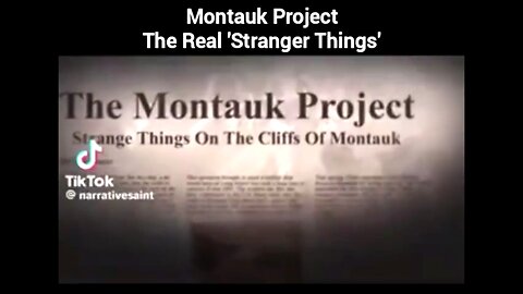 MONTAUK PROJECT THE REAL 'STRANGER THINGS' 💣