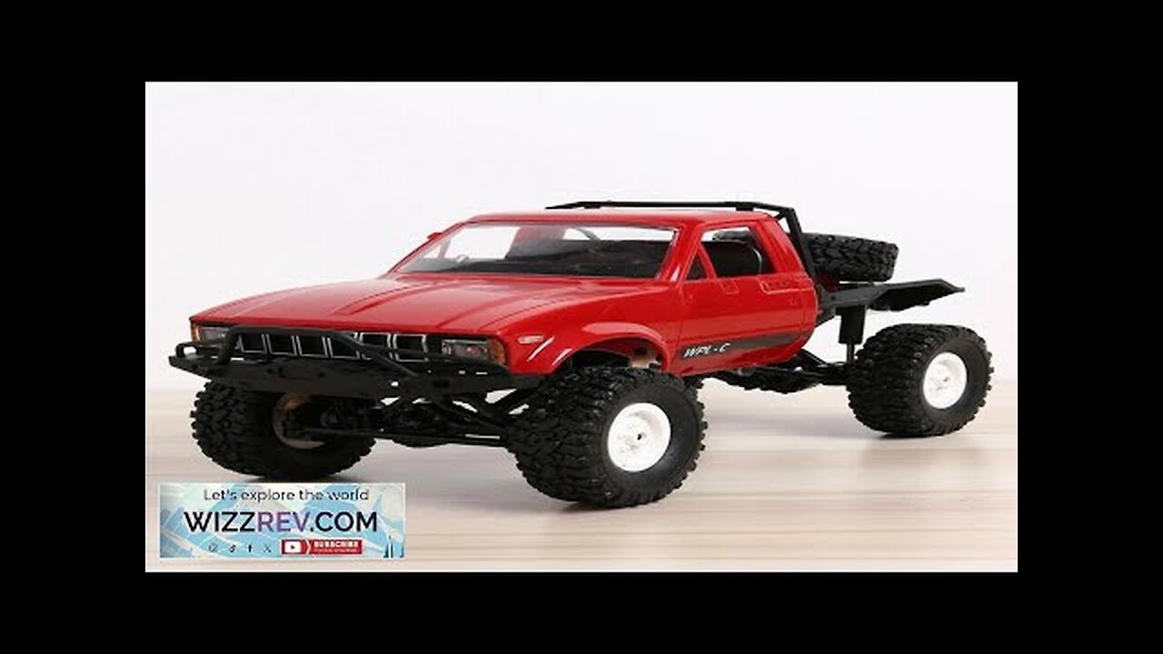 Bang good WPL C14 1/16 2.4G 4WD Off Road RC Military Car Review