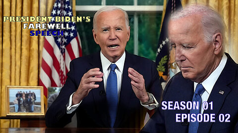 BIDEN'S FINAL PSYCHOLOGICAL WARFARE SPEECH