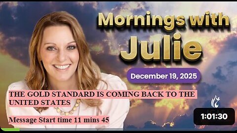 Julie Green subs THE GOLD STANDARD IS COMING BACK TO THE UNITED STATES