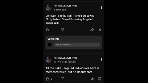 Real gangstalking smear campaign.