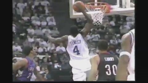 Michael Finley 32 Points 3 Ast Vs. Raptors, 2000-01.