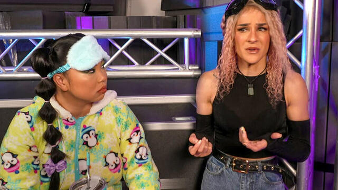 A confused Dakota Kai confronts new Dusty Cup partner Wendy Choo: WWE NXT, Feb. 22, 2022 @WWE