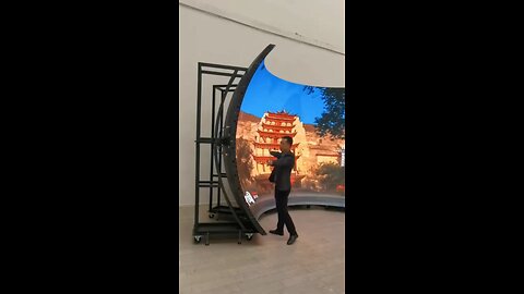 New LED screen