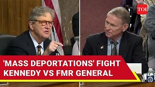 Sen. Kennedy's Brutally Grills Senate Witness About Illegal Immigration And Deportation