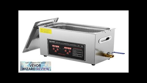 VEVOR Ultrasonic Cleaner with Digital Timer & Heater Professional Ultra Sonic Jewelry Review