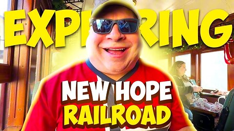 We Paid More for Parking than Food 😔 | New Hope Railroad Vlog