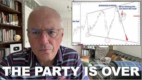 Dow/Gold Ratio Pointing to a Painful and Quick Unwind of the Credit Bubble.