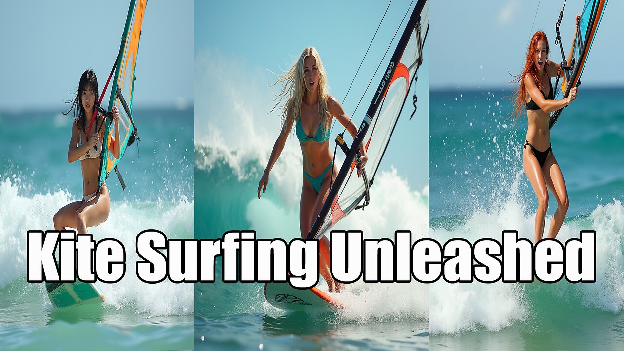 Sexy Kite Surfers: Thrilling Rides & Sun-Kissed Adventures