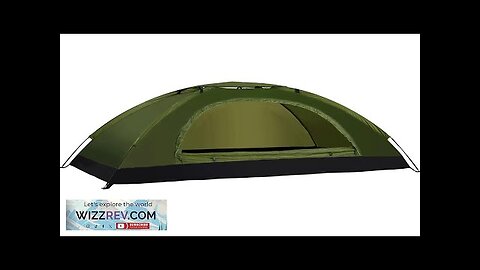 Ultralight Camping Tent Single Layer Portable Hiking Tent Anti-UV Coating For Fishing Review