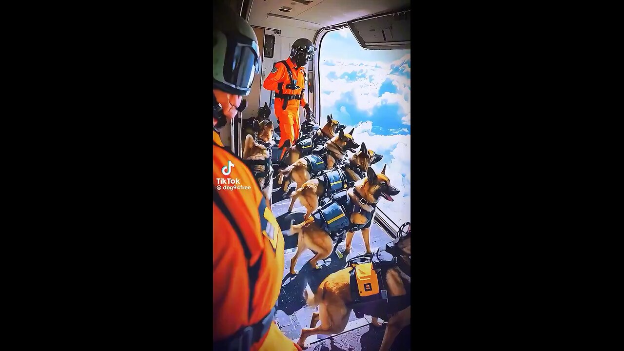 These servicemen and their service dog are Badass!!